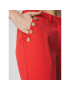 Simple Текстилни панталони SPD505-02 Червен Regular Fit - Pepit.bg