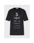 Simple Тишърт TSD500-02 Черен Relaxed Fit - Pepit.bg