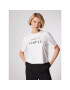 Simple Тишърт TSD550-01 Бял Relaxed Fit - Pepit.bg