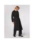 Simple Тренч PLD004 Черен Regular Fit - Pepit.bg