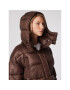 Simple Зимно яке KUD500-01 Кафяв Oversize - Pepit.bg