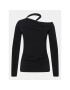 Sisley Блуза 34KBL103P Черен Slim Fit - Pepit.bg