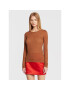 Sisley Блуза 3XY4L126X Кафяв Regular Fit - Pepit.bg
