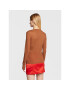 Sisley Блуза 3XY4L126X Кафяв Regular Fit - Pepit.bg