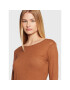 Sisley Блуза 3XY4L126X Кафяв Regular Fit - Pepit.bg