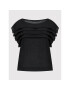 Sisley Блуза 52C7LQ01B Черен Relaxed Fit - Pepit.bg