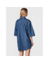 Sisley Дънкова рокля 4FU6LV023 Син Regular Fit - Pepit.bg