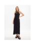 Sisley Ежедневна рокля 48PWLV043 Черен Regular Fit - Pepit.bg