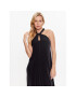Sisley Ежедневна рокля 48PWLV043 Черен Regular Fit - Pepit.bg