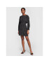 Sisley Ежедневна рокля 4LRELV02J Черен Regular Fit - Pepit.bg