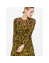 Sisley Ежедневна рокля 4W7XLV036 Зелен Regular Fit - Pepit.bg