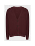 Sisley Кардиган 10C1S600A Бордо Regular Fit - Pepit.bg