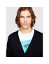 Sisley Кардиган 11BAS600J Черен Regular Fit - Pepit.bg