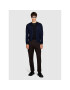 Sisley Кардиган 11BAS600J Тъмносин Regular Fit - Pepit.bg