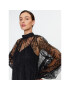 Sisley Коктейлна рокля 4FBYLV048 Черен Regular Fit - Pepit.bg