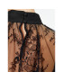 Sisley Коктейлна рокля 4FBYLV048 Черен Regular Fit - Pepit.bg