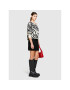 Sisley Мини пола 17L3M0008 Черен Slim Fit - Pepit.bg
