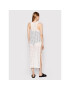 Sisley Плажна рокля 3HTALH009 Бял Regular Fit - Pepit.bg