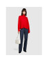 Sisley Поло 1044M201A Червен Boxy Fit - Pepit.bg