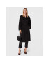 Sisley Преходно палто 2LVTLN00V Черен Oversize - Pepit.bg