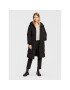 Sisley Пухено яке 24PWLN012 Черен Regular Fit - Pepit.bg