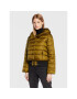 Sisley Пухено яке 20JBLN00Z Зелен Regular Fit - Pepit.bg