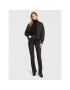 Sisley Пухено яке 24DVLN00Q Черен Regular Fit - Pepit.bg