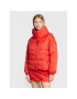 Sisley Пухено яке 2BA2LN01J Червен Oversize - Pepit.bg