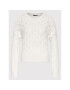 Sisley Пуловер 101TM1009 Бял Boxy Fit - Pepit.bg