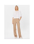 Sisley Пуловер 1034M102Y Бял Regular Fit - Pepit.bg