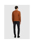 Sisley Пуловер 1041T102A Кафяв Regular Fit - Pepit.bg