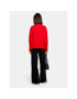 Sisley Пуловер 1044M103K Червен Boxy Fit - Pepit.bg