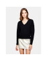 Sisley Пуловер 1044M400T Черен Regular Fit - Pepit.bg