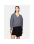 Sisley Пуловер 1044M400T Сив Regular Fit - Pepit.bg