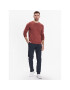 Sisley Пуловер 10F2S1C78 Оранжев Slim Fit - Pepit.bg