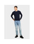 Sisley Пуловер 10F2S1C78 Тъмносин Slim Fit - Pepit.bg