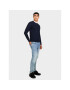 Sisley Пуловер 10F2S1C78 Тъмносин Slim Fit - Pepit.bg