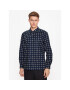 Sisley Риза 589VSQ023 Тъмносин Regular Fit - Pepit.bg