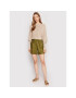 Sisley Шорти от плат 4AGHL900D Зелен Regular Fit - Pepit.bg