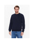 Sisley Суитшърт 3WCRS1023 Тъмносин Regular Fit - Pepit.bg