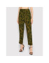 Sisley Текстилни панталони 4PYXLF016 Зелен Regular Fit - Pepit.bg