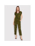 Sisley Текстилни панталони 4PYXLF016 Зелен Regular Fit - Pepit.bg