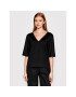 Sisley Тишърт 3I1XL4161 Черен Relaxed Fit - Pepit.bg