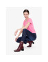 Sisley Тишърт 3TNHL11A2 Розов Regular Fit - Pepit.bg