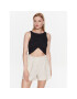 Sisley топ 3FPZLH00I Черен Regular Fit - Pepit.bg