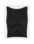 Sisley топ 3FPZLH00I Черен Regular Fit - Pepit.bg