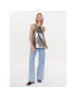 Sisley топ 5UGWLH00R Сребрист Regular Fit - Pepit.bg