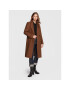 Sisley Зимно палто 2BOYLN019 Кафяв Regular Fit - Pepit.bg