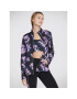 Skechers Анорак Skechcloud Winter Bloom Jacket JA3 Черен Regular Fit - Pepit.bg