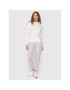 Skechers Долнище анцуг Restful W03PT49 Виолетов Regular Fit - Pepit.bg